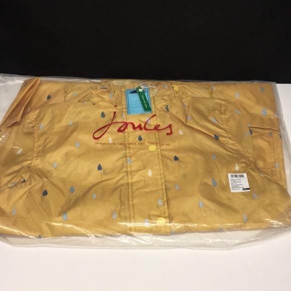 NewJoules Antique Gold Golightly Hooded Waterproof - Picture 4 of 8